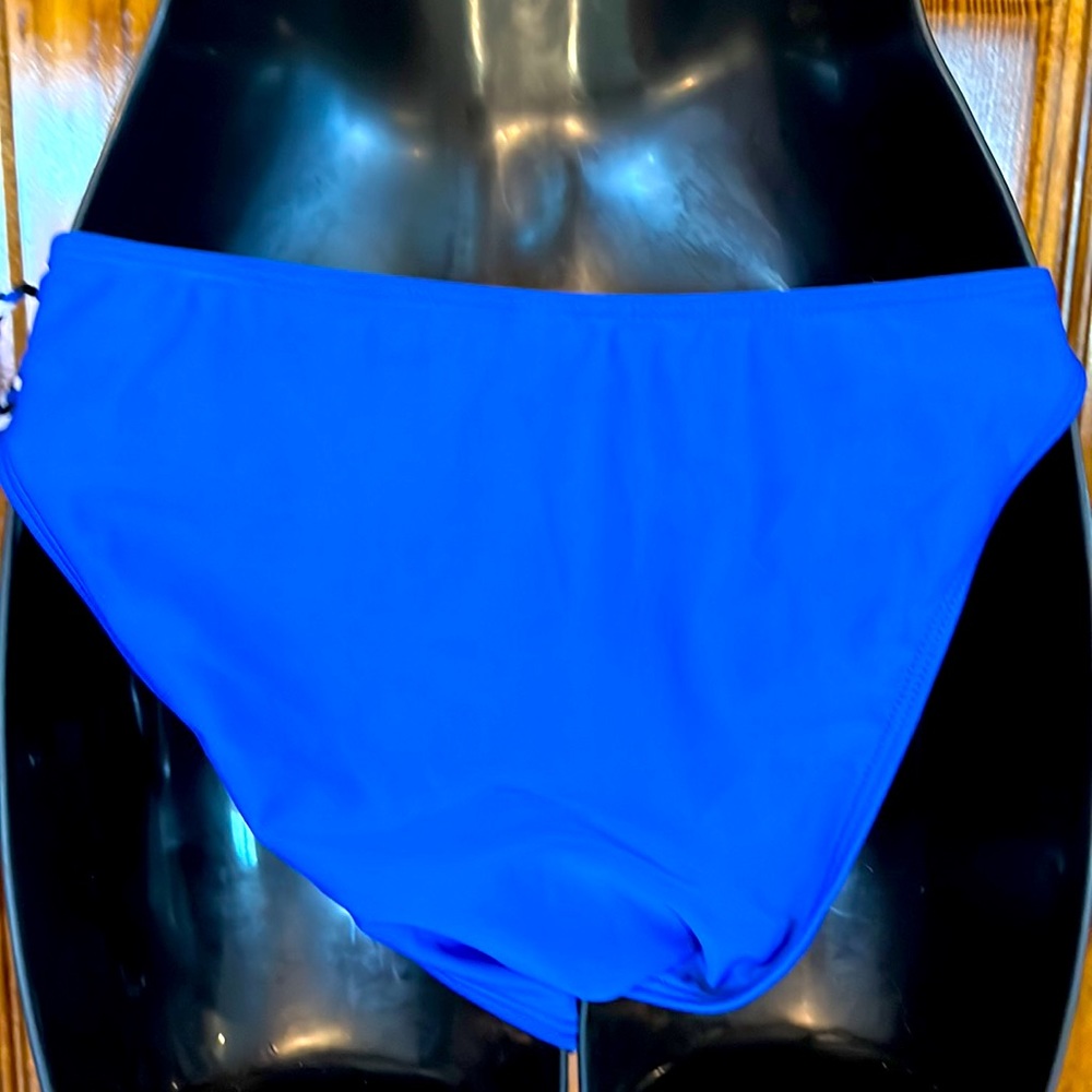 New Royal Blue Bikini Bottom - Picture 3 of 4